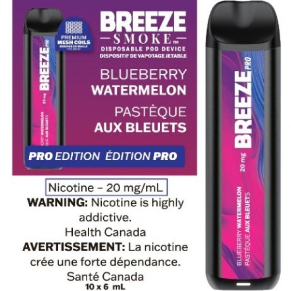 Breeze Pro Disposable 2000 Puff Vape