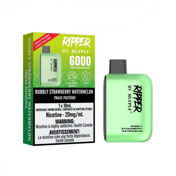 Gcore Rufpuf Ripper 6000 Puff Rechargeable Disposa...