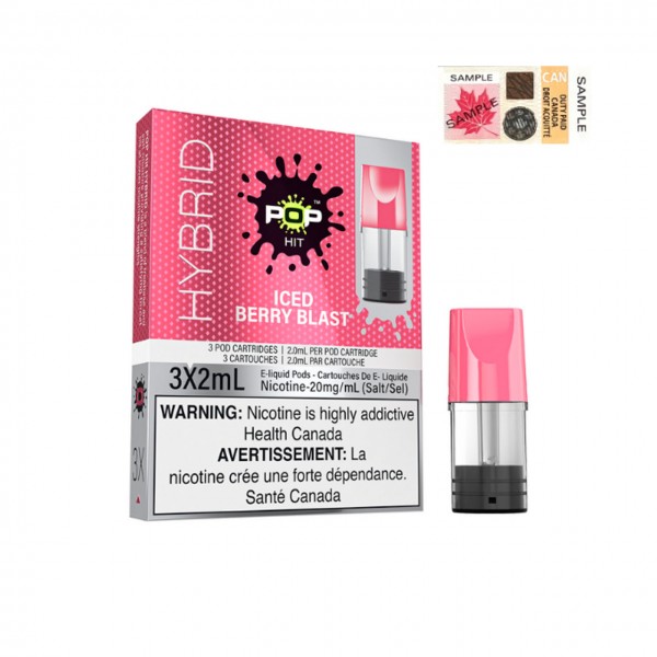 Stlth Pop Hit Hybrid Pods & G.O.A.T by Pop Hit Vapor