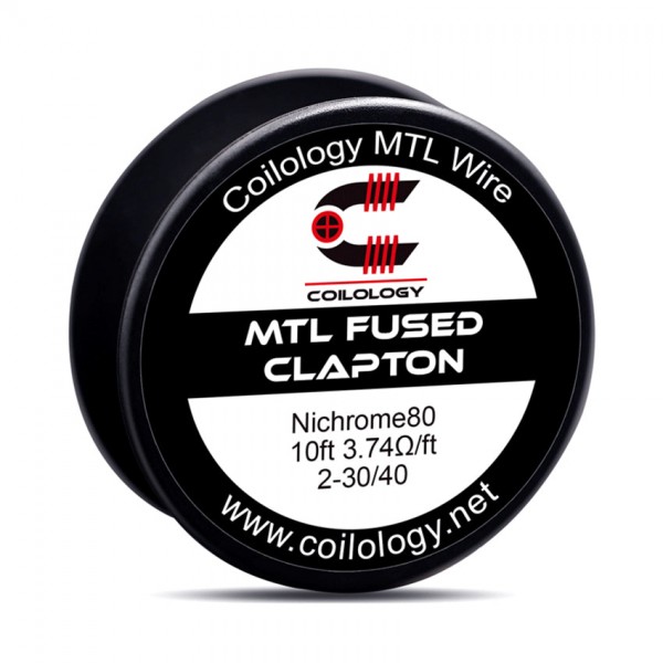 10ft Coilology Ni80 MTL Fused Clapton Spools Wire