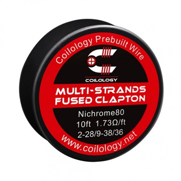 10ft Coilology Multi-Strands Fused Clapton Spool W...