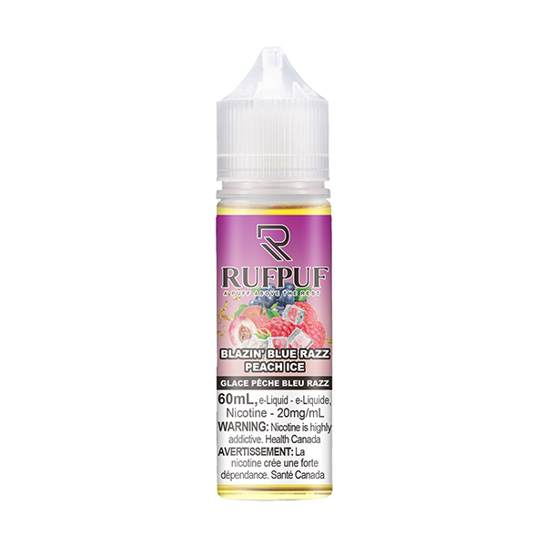 Blazin’ Blue Razz Peach Ice - Gcore RufPuf E-Juice