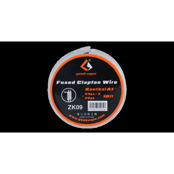 10ft GeekVape KA A1 Fused Clapton Wire (24GA*2+32GA) (ZK09)