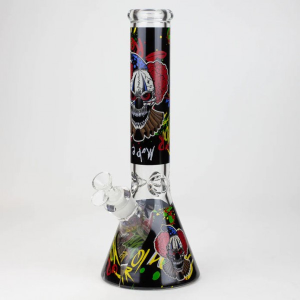 14" Freaky Clown Glow in the dark 7mm