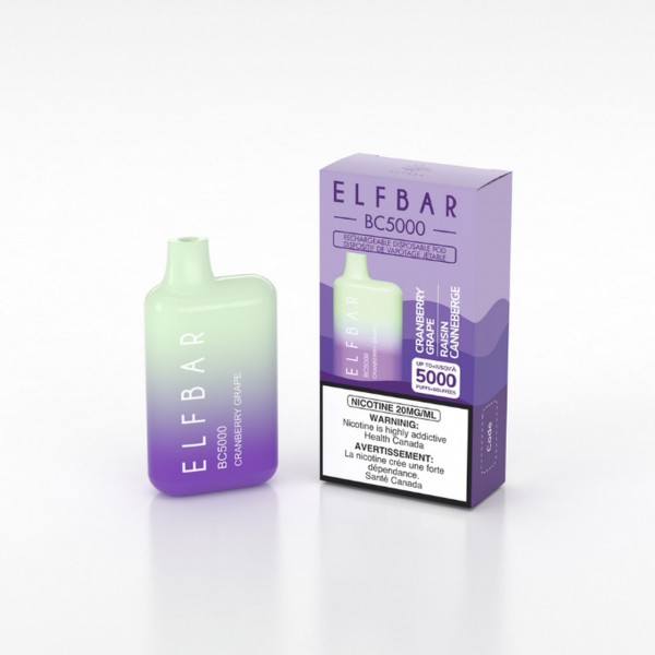 ELF Bar Rechargeable Disposable Vape BC5000 Puff Elfbar