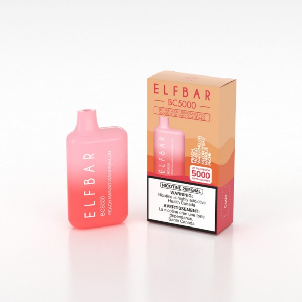 ELF Bar Rechargeable Disposable Vape BC5000 Puff Elfbar