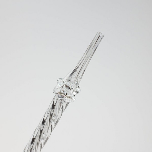 6" Glass Dab Straw