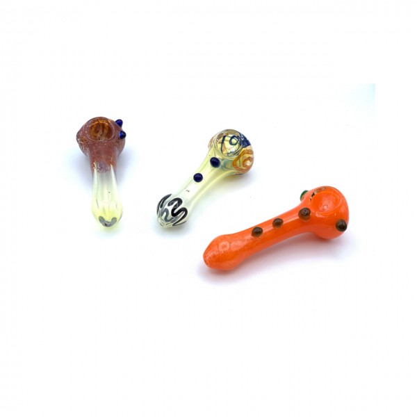 4" Sedimentary Glass Hand Pipe