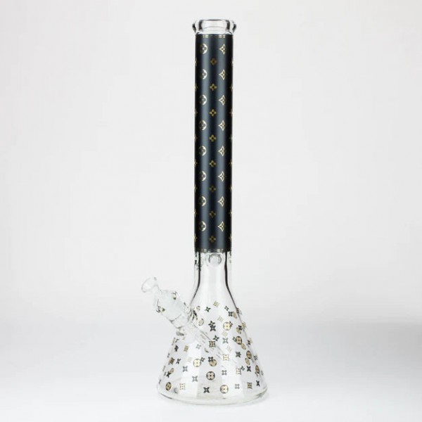 20" Luxury Patterned 9mm Glass Water Bong