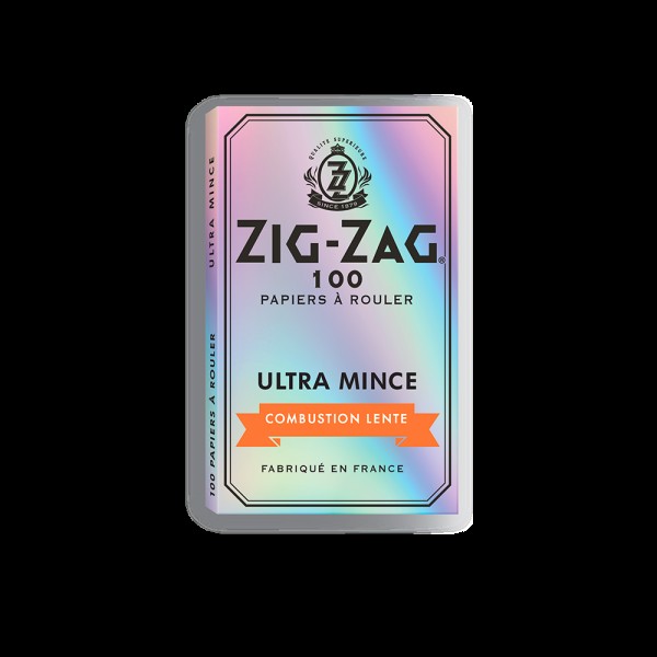 Zig-Zag | Silver Ultra Thin 100 Papers