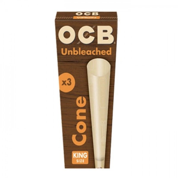 OCB Pre-rolled Cone - Virgin Unbleached Rolling Pa...