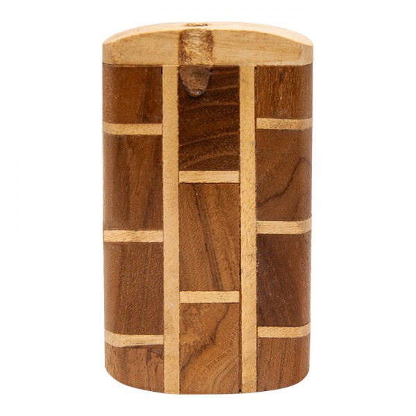 Check Design Wooden Dugout