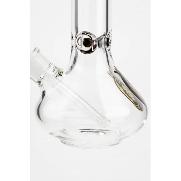 MGM 16"  Glass 7mm Rounded Base Water Bong