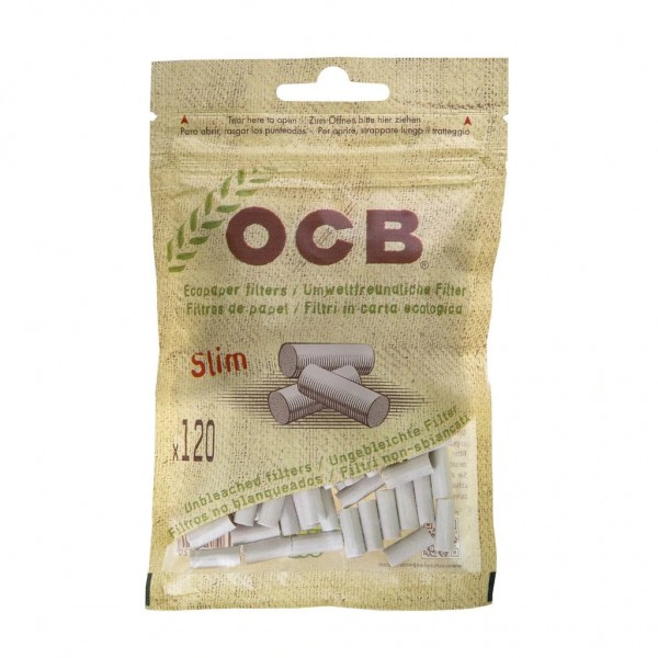 OCB Organic Hemp Slim Tips