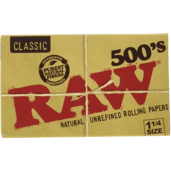 RAW Classic 500's. Natural Unrefined